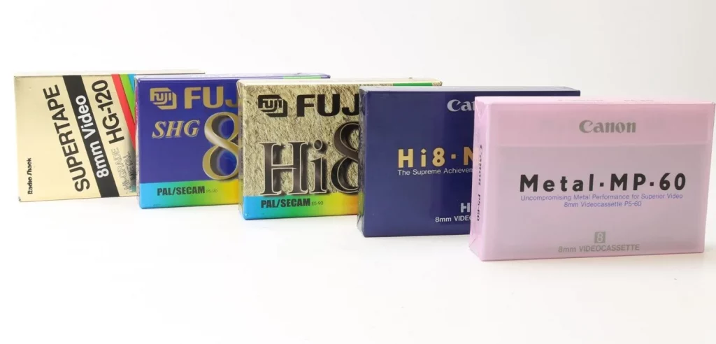 Casssettes HI8